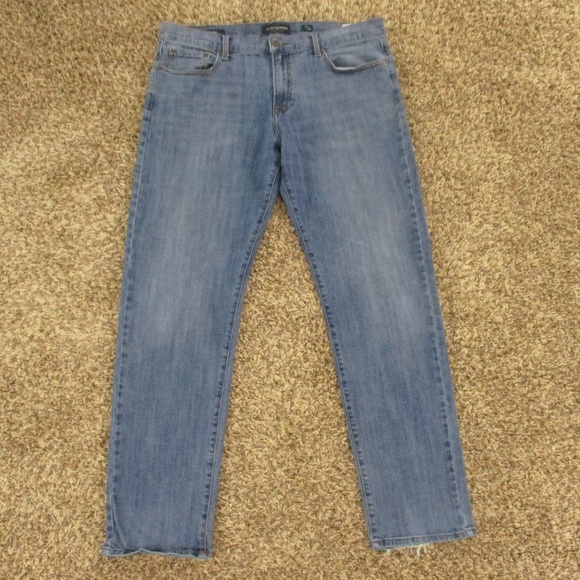 Lucky Brand Jeans Men's 39x33 Medium Wash 221 Straight Leg Stretch Denim - Picture 1 of 11